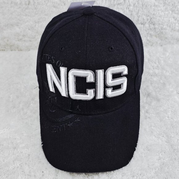 NCIS Naval Criminal Investigation Service TV Show Black Baseball Hat Cap NWT - Picture 1 of 13